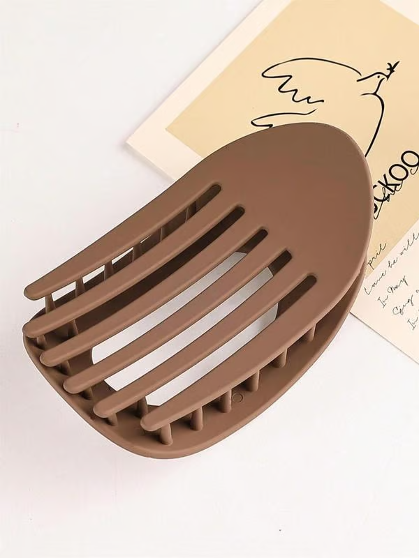 Casual Versatile Solid Colour Lay Flat Hair Clip
