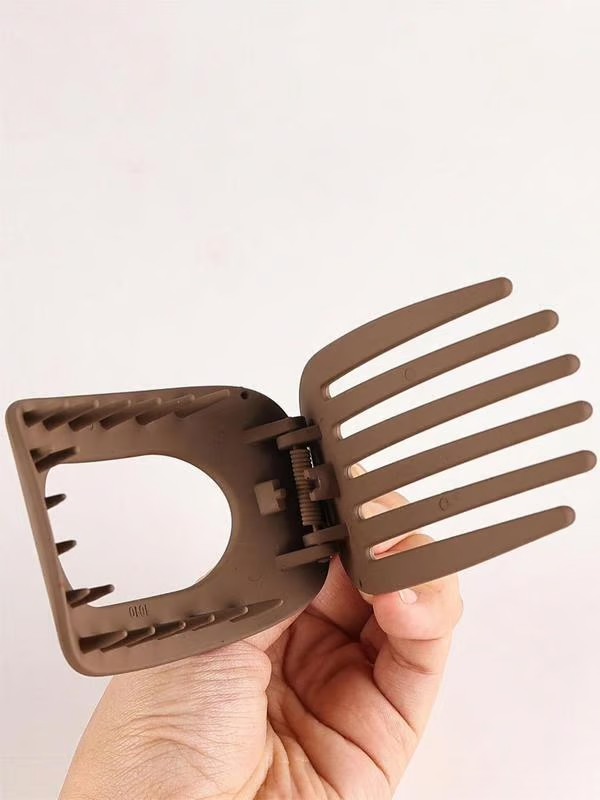 Casual Versatile Solid Colour Lay Flat Hair Clip
