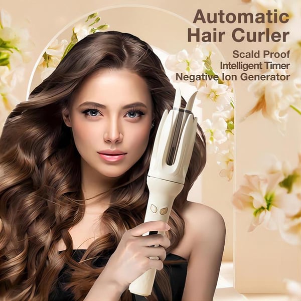 ðNegative lon Automatic Hair Hair Curl Wand