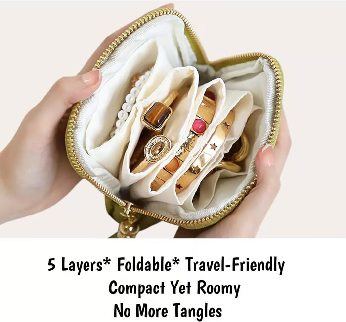 🔥✨Travel Jewelry Case-Thousand-layer storage bag✨🔥