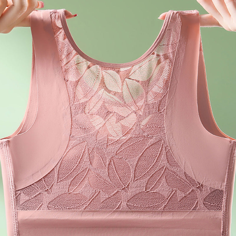 🔥Wide Strap Wireless Lace Support Bras